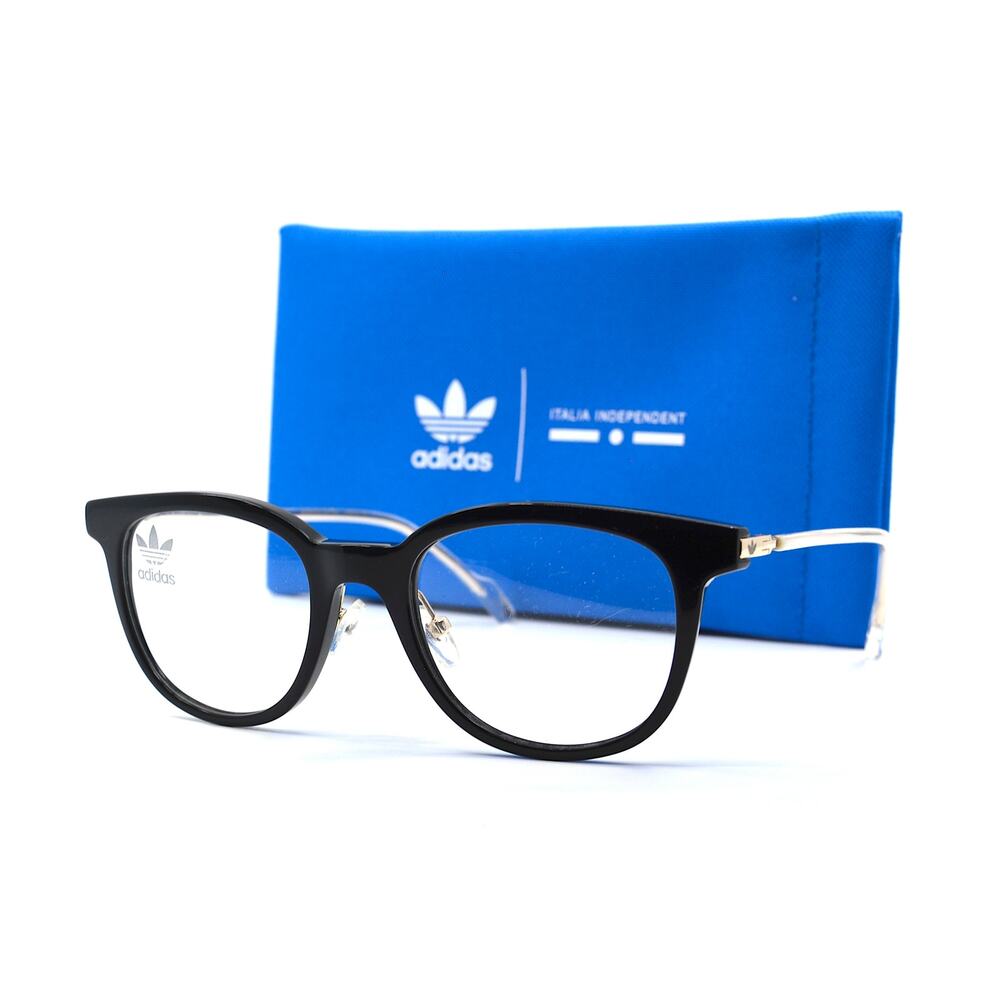 NEW ADIDAS AOK0030 BLACK GOLD EYEGLASSES FRAME